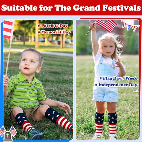 Image of Sarfel Toddler Soccer Socks Kids Soccer Socks Youth Soccer Socks Kids Baseball Socks Girls Softball Socks Boys Football Socks