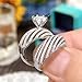 VANTHANHTD New 2026 Bridal Sets Women Rings Brilliant Cubic Zirconia Luxury Jewelry Wedding Trend Eternity 2Pcs Accessories Trendy Jewelry Fashion Festival