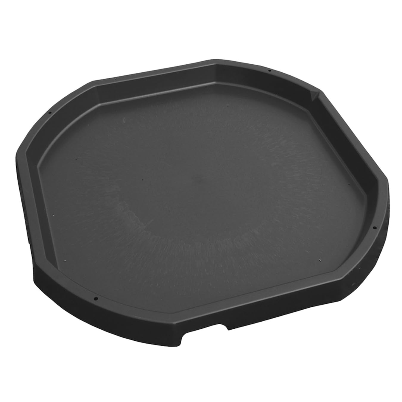 Infanity Tuff Tray: Bandeja de Plástico de Actividades y Juegos para Minimundos (100cm), Negro