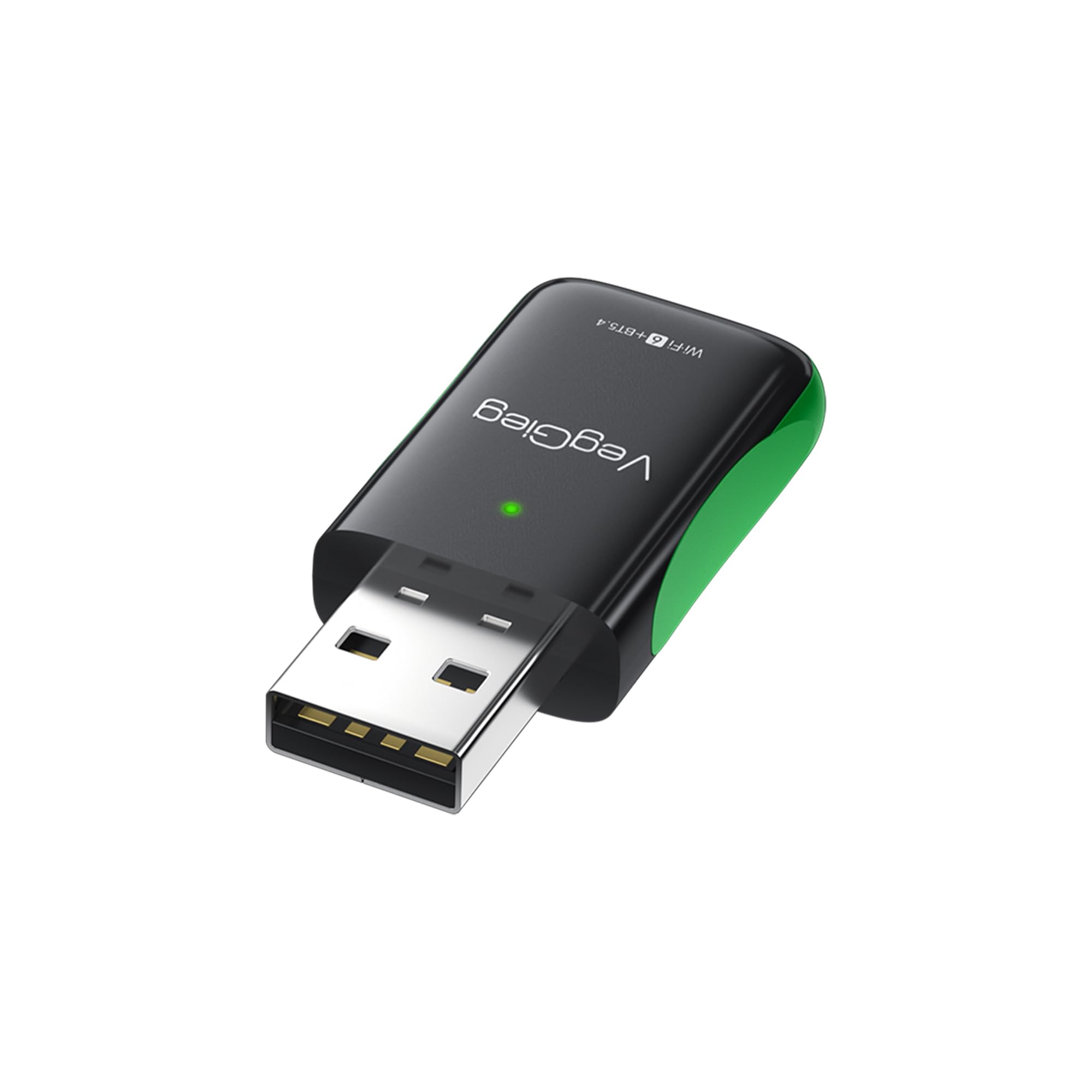 1100 Mbps Dual Band Wi-Fi 6 Alıcı ve Bluetooth 5.4 Adaptör Mini USB Dongle