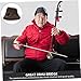 ifundom 2pcs Ebony Erhu Bridges Durable Replacement Accessories for Erhu Players Professional Design for Practice and Performance Gift