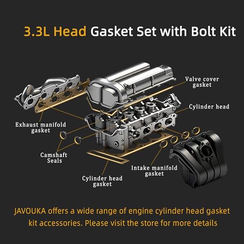 Image of Head Gasket Set with Bolts, for Chrysler Town & Country 2004-2010