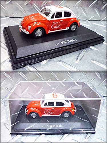 Amazon | コカ・コーラ ミニカー ( 1966年式 ビートル 1/43 赤白