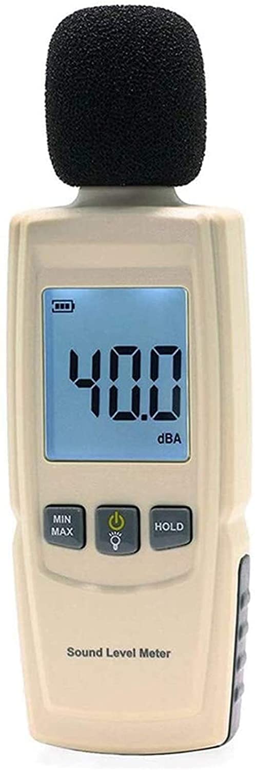 LABART Digital Mini Sound Meter Sound Level Reader with Certificate with Measuring Range of 30-130dB - Accuracy Within +/-1.5dBA, Large Backlit LCD Display Noise Detection with Calibration Certificate (B09JKMHRZ9) Amazon Price History, Amazon Price Tracker