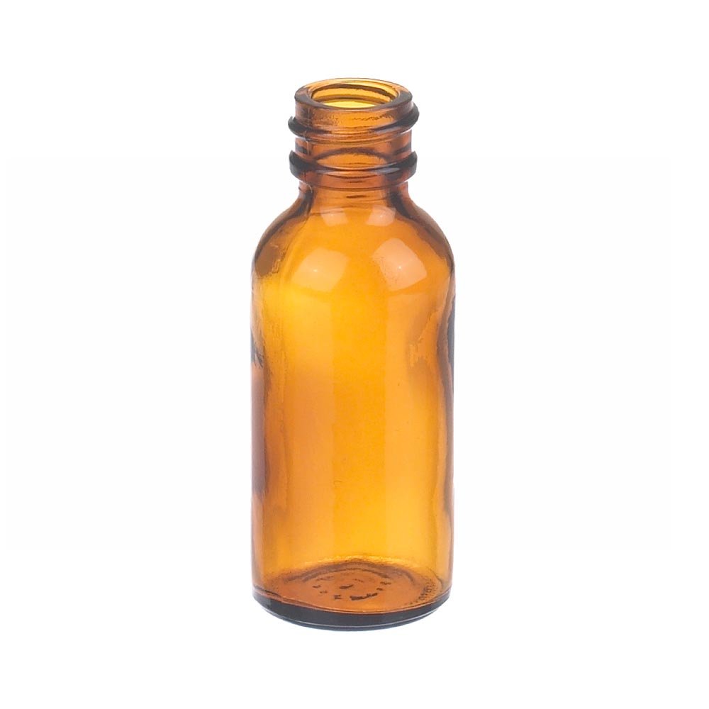 Bouteille en verre ambré Wheaton Boston W216865 flacon liquide bouchon 20-400