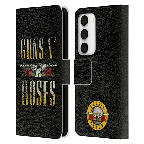 Carcasa Samsung Galaxy S23 5G Guns N' Roses funda libro para fans de la música rock
