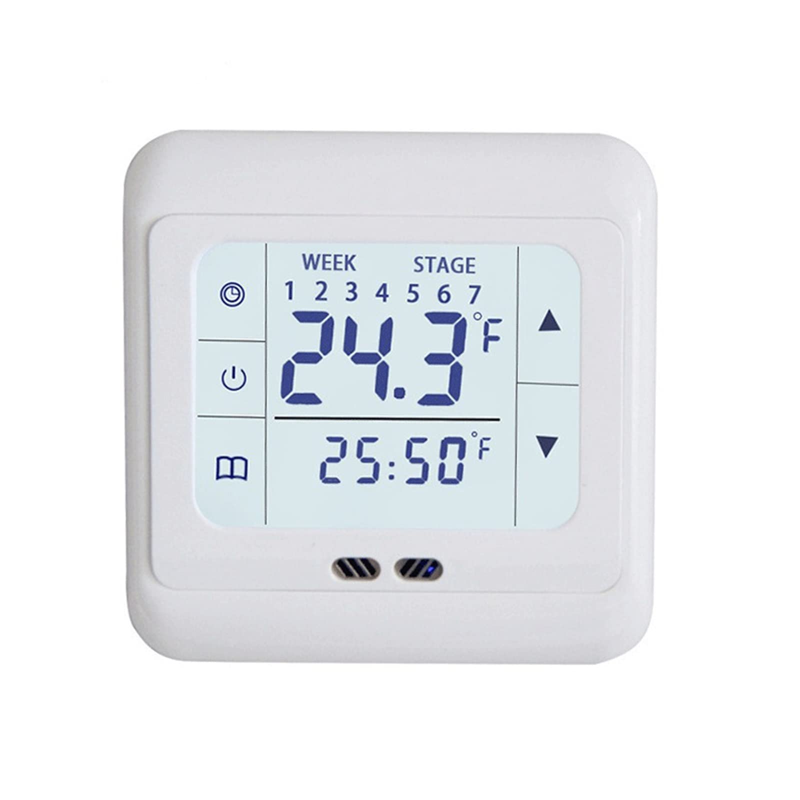 Termometro da interno igrometro digitale TUYA WiFi Smart Termostato Controllo di temperatura Acqua Riscaldamento Pavimento elettrico Caldaia a parete LCD Pannello di controllo della temperatura Con di