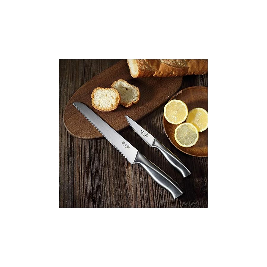 SIXILANG-Knife-Set-8-Piece-German-Stainless-Steel-Hollow-Handle-Manual-Knife-Sharpener-Forged-Kitchen-Knives-Set-with-Oak-Wooden-Block-Gift SIXILANG Knife Set, 8 Piece German Stainless Steel Hollow Handle Manual Knife Sharpener Forged Kitchen Knives Set with Oak Wooden Block Gift