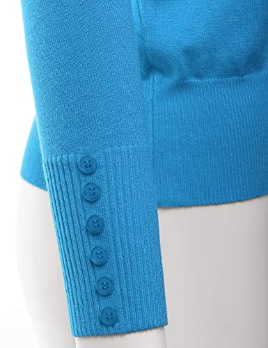 Image of LALABEE Women's V-Neck Long Sleeve Button Down Sweater Cardigan Soft Knit(S-XXL)