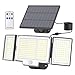BEWEGUNGSMELDER günstig Kaufen-SIGRILL Solarlampen für Außen, Solar Strahler Solarleuchte mit Bewegungsmelder, 348 Led Solar mit Bewegungsmelder 3 Modi IP67 Wasserdichte 270°Beleuchtungswinkel Aussenleuchte für Terrassen/Garagen