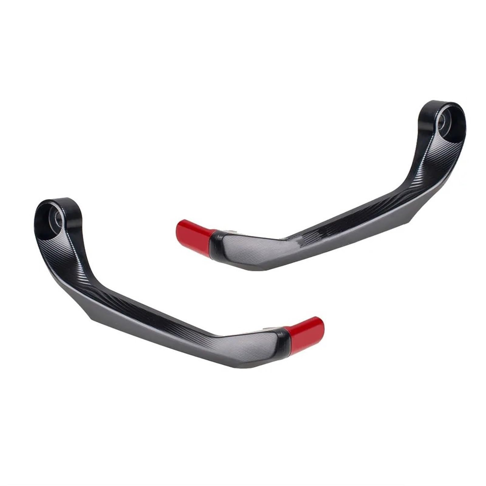 UIDJIVDS Handguards Fit for Honda CBR650R CBR650F CBR600RR CB650F CBR1000RR 2007-2025 Motorcycle Brake and Clutch Lever Handlebar Protector(Red-Logo)