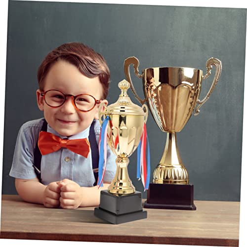 Happyyami 2 Pçs Estátua Decoração Decoração Beisebol Decoração Acento Medalhas Personalizadas Troféu