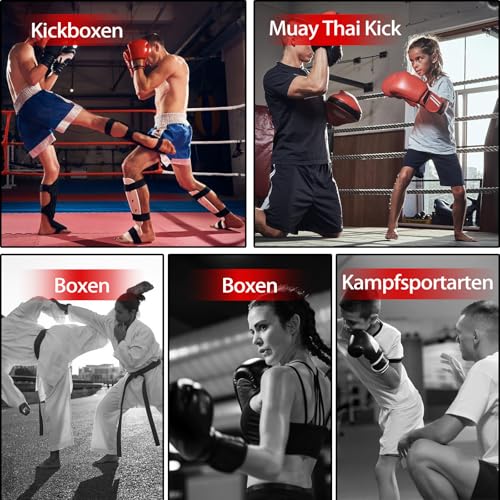 Muyohix Pratzen Boxen, 1 Paar Pratzen Trainer Kickboxen Boxen, Kickboxen Boxpratzen, PU Handpratzen für Männer Frauen, Pratzen Claw Foot für Muay Thai Kickboxen Bewegung Karate Taekwondo Martial Art