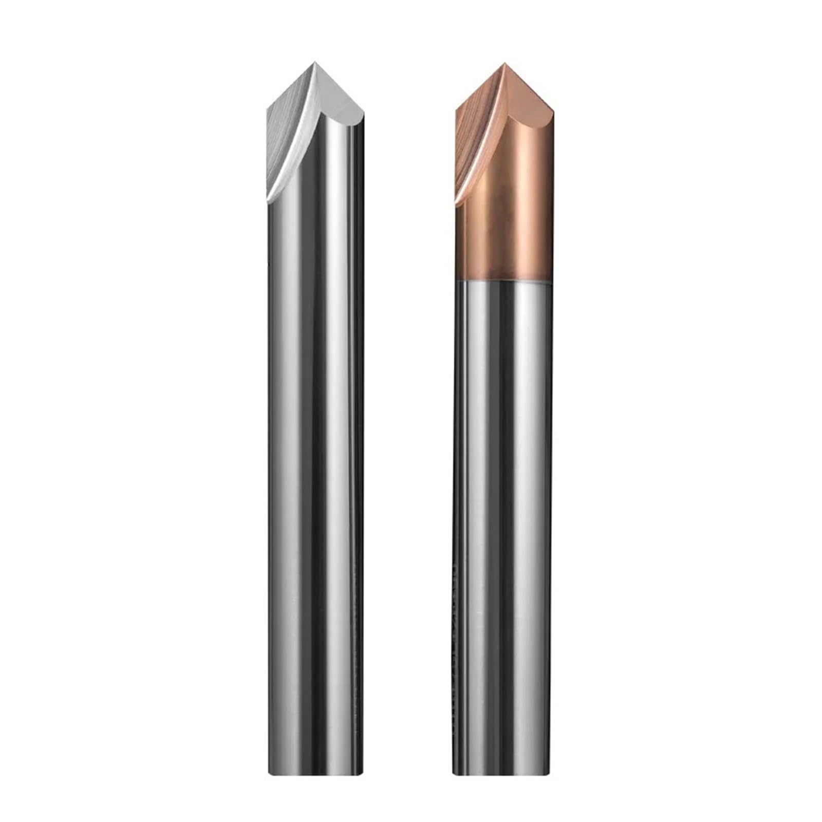 Juego de Brocas avellanadas carburo tungsteno for Ranuras Rectas, Biselado y fresado 60, 90 120 Grados, Herramienta for máquina Grabado, Fresa Extremo Aluminio(D12xR120x75L)