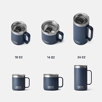 Amazon.com: YETI Rambler 24 oz Mug, Vacuum Insulated, Stainless