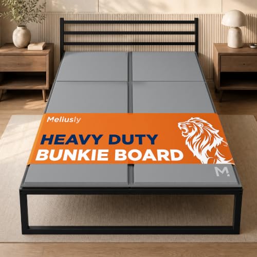 Meliusly Heavy Duty Bunkie Board Queen Size (60x80) - Non-Slip...