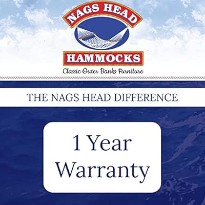 Nags Head Hammocks NH11OT Single Oatmeal Duracord Rope Hammock with Free Extension Chains & Tree Hooks, Handcrafted in The USA, Accommodates 1 Person, 450 LB Weight Capacity, 12 ft. x 49 in. 51HjNvn9EyL. SS400