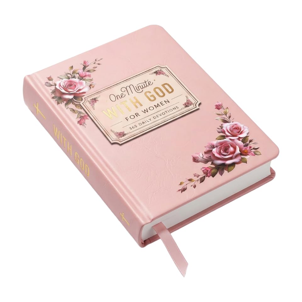 Cadeaux chrétiens pour femme : offrez un magnifique journal de prière rigide rose 2026