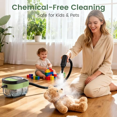 Image of Granarbol Steam Cleaner, 2500W 1.6L Handheld Steamer for Home Car Cleaning