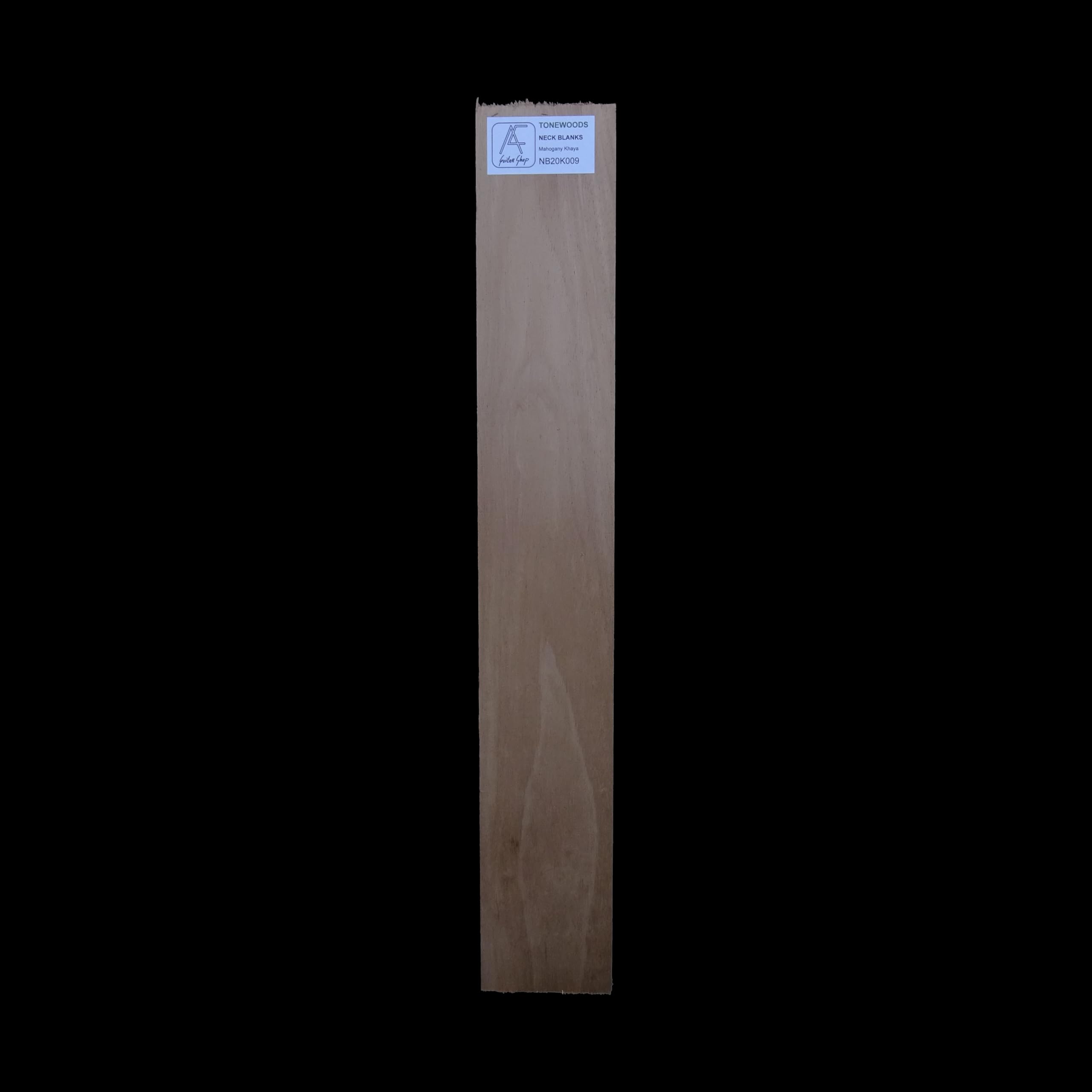 Carrelet de manche AC Mahogany Khaya 20 mm pour la fabrication de basse NB20K009