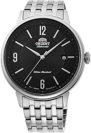Orient Mens Japanese Automatic/Hand Winding Stainless Steel Classic Watch RA-AC0J-A Model RA-AC0J08B10B