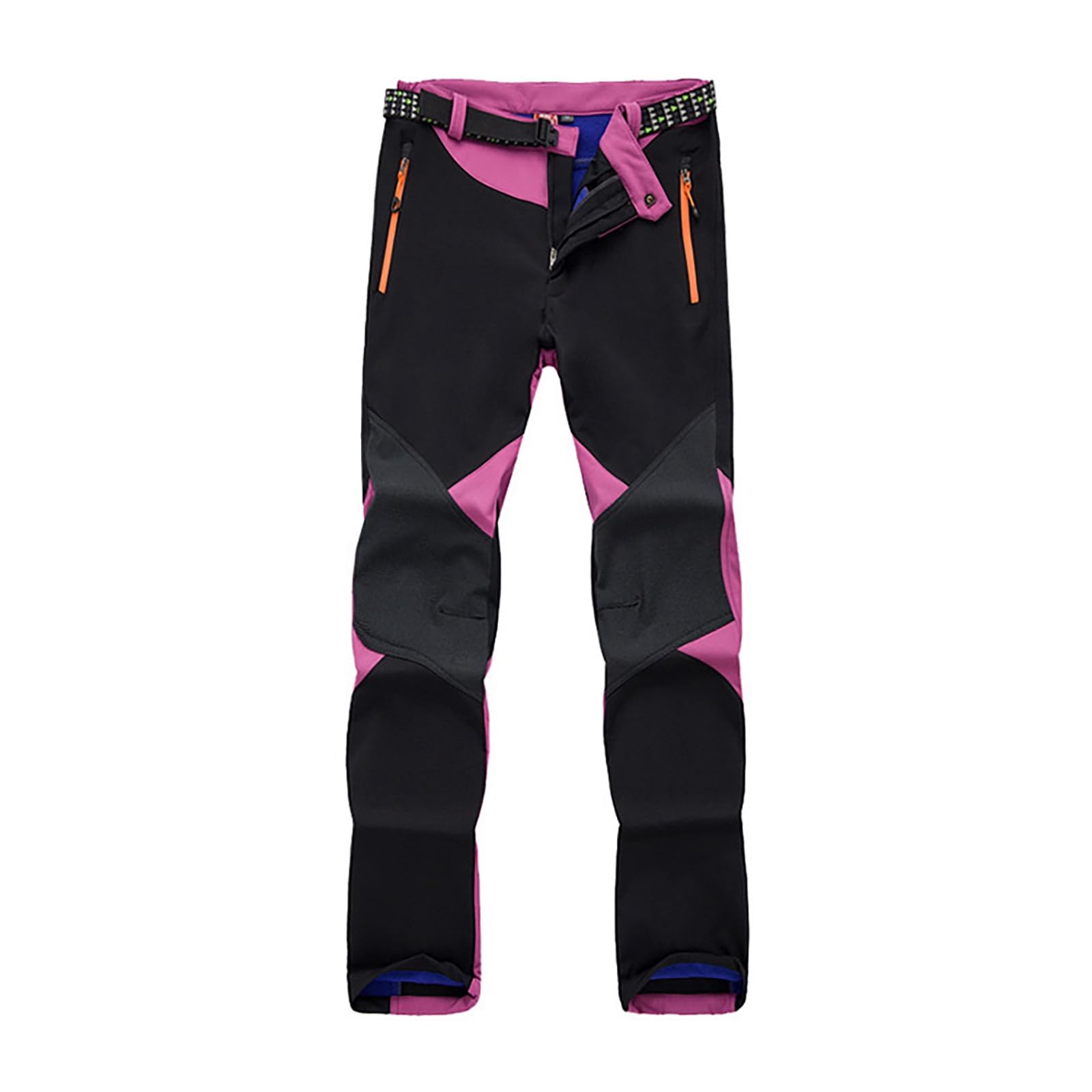 Pantalone Sci Uomo Antivento Baggy Snowboard Pants con Tasche Multiple Pantalone Neve Invernali Pantaloni Sci Impermeabili Softshell Montagna Imbottiti Salopette