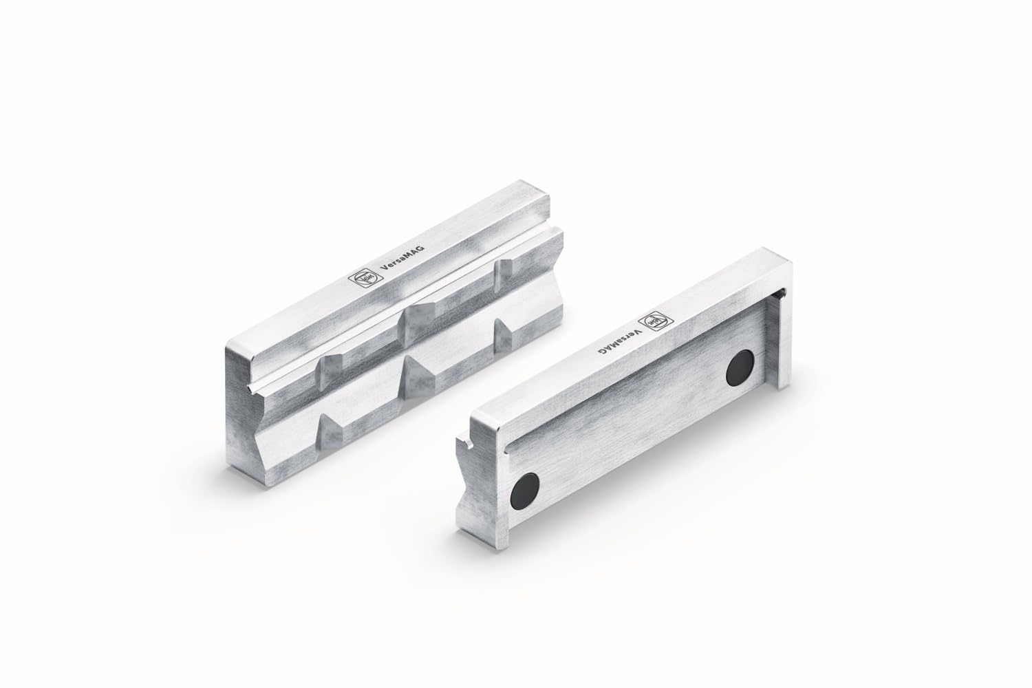 Mordazas de aluminio de 110 mm FEIN VersaMAG con ranura en prisma intercambiable