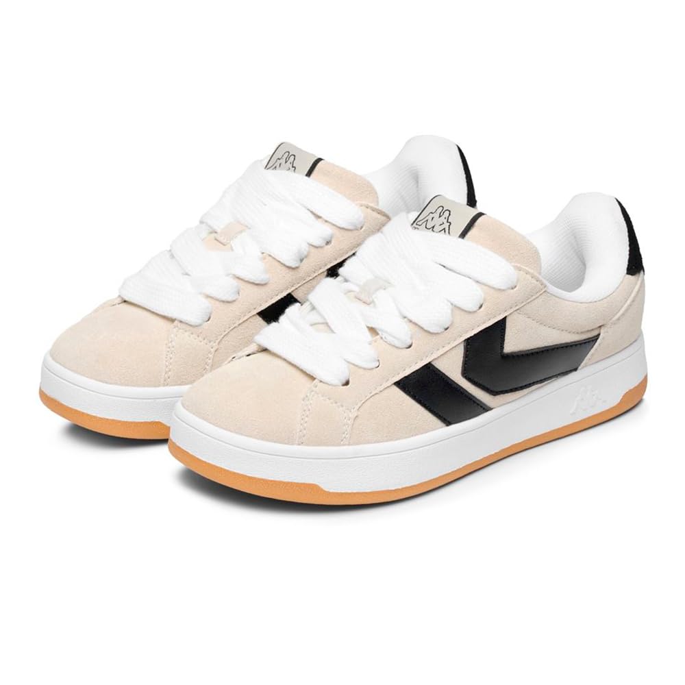 Kappa Men's Logo Marlon Sneaker, White TOFU-Black, 11 UK