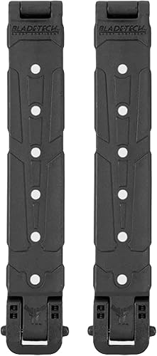 Molle-Lok de 5 pulgadas (par con accesorios de montaje) – Clip de fijación MOLLE para chalecos, mochilas, fundas, bolsas Mag, TASER y más –