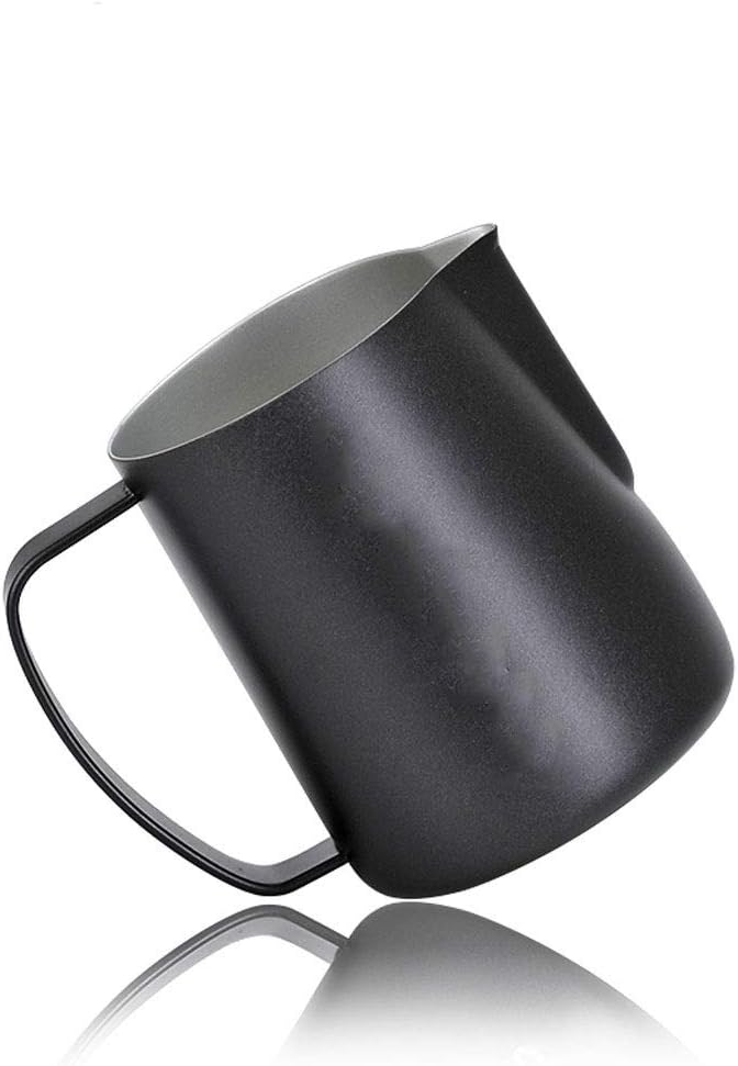 Gravy Boat 304 Stainless Steel Milk Jug Milk Froth Jug is Used to Make Artistic Cappuccino Sauce Jug