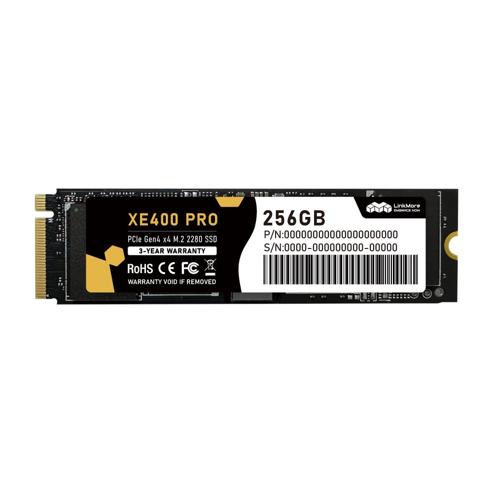 Amazon | LinkMore XE400 Pro 256GB M.2 2280 NVMe SSD PCIe Gen4 x4