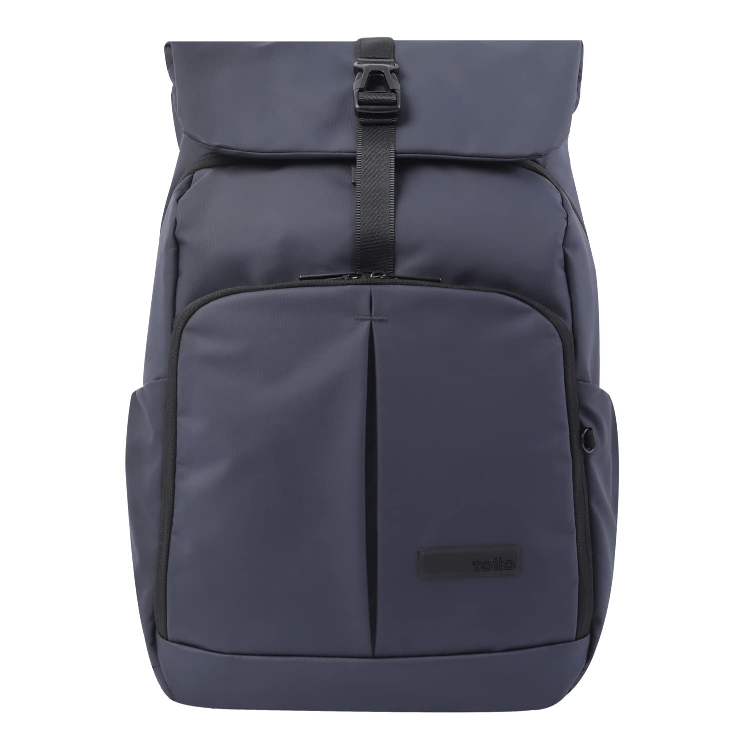 Totto, Mochila para portátil 14 color azul-Flappo Unisex adulto, Normal