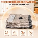 Vacuum Storage Bags, 12 Pack Travel Vacuum Bags with Cordless Pump - Image 4