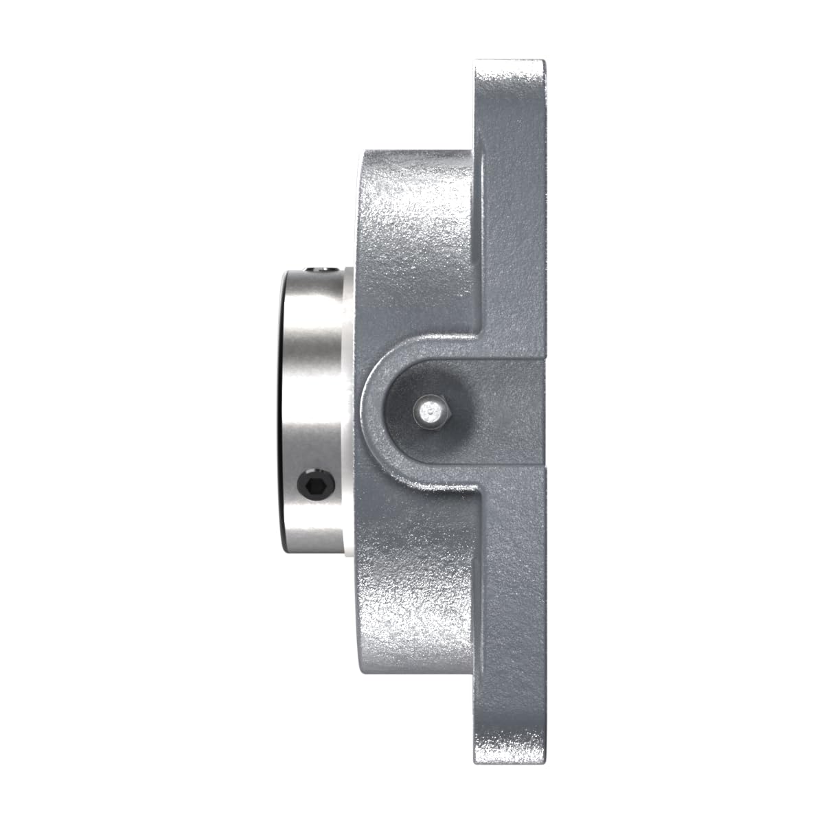 Housing Bearing Premium UCF 212 with Grease Nipple Protection Flange Y Bearing Unit 4-Hole (UCFG) | 60mm | FYJ 60 TF RCJY60 JIS UCF212 [Z&S]