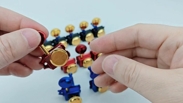 Amazon.com: Guyker 6 Inline Vintage Guitar Lock String Tuners