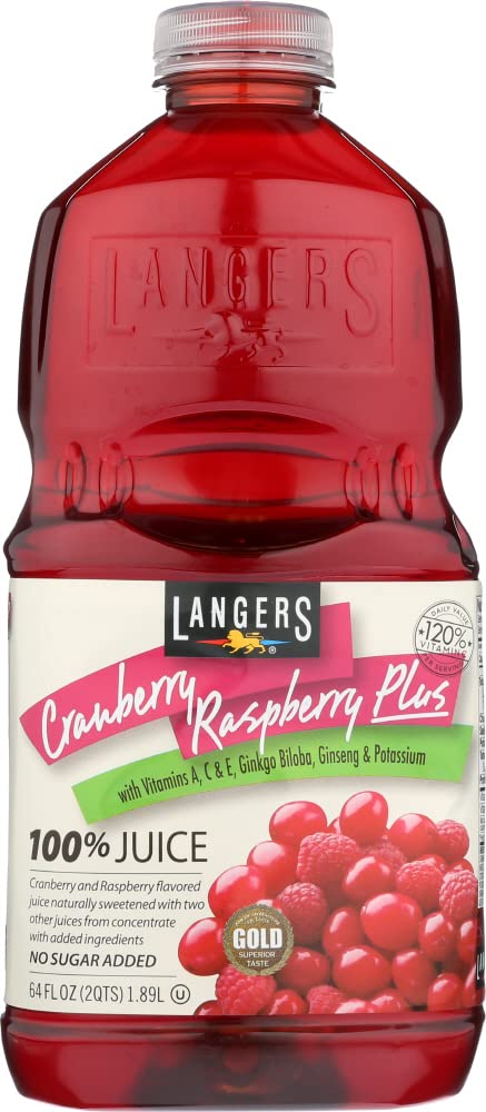 Langers, Cranberry Raspberry Juice, 64 Fl Oz