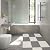ADVcer Interlocking Floor Mats with Drain Holes, 12 Pack 11.8" x 11.8" Modular Rubber Flooring Cushion Tiles, Non-Slip Waterproof - Ideal for Bathroom, Shower, Pool, Balcony, Patio and Kitchen (White)