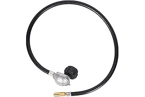 SHINESTAR Propane Adapter Hose and Regulator for Blackstone 17 & 22 Inch Griddle