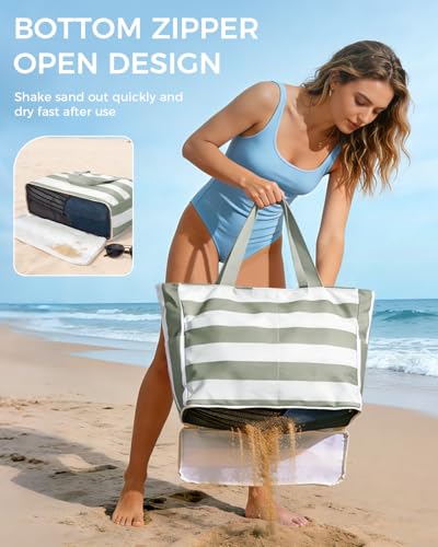 WANDF Tumbler-Friendly Beach Bag