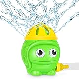 【Einfach anzuschließen und zu verwenden】 Ein Schlauchadapter wird mitgeliefert, der die Montage erleichtert. Der Sprinkler wird an alle gängigen Gartenschläuche angeschlossen, die Verbindung ist dicht und dicht ，Nicht leicht zu lecken， ​erreicht durch einfaches Einstellen des Wasserdrucks eine Sprühhöhe von bis zu 3 m