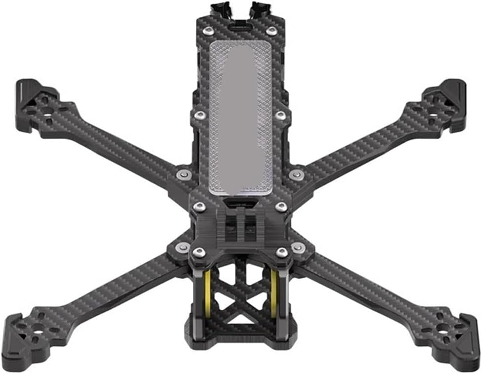 Compatible for FlyFishRC, Volador VX3 .5 O4 Frame 3inch 3.5inch for RC Freestyle Quadcopter Kit(O4 VX3 Black)