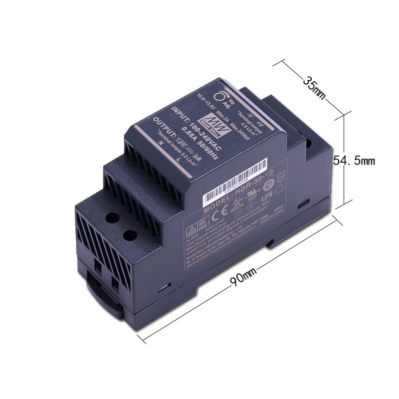 Alimentation à découpage Mean Well HDR, HDR-30-15 30W 2A