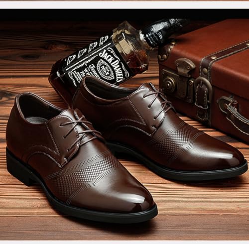 Men's Classic Leather Business British Style Formal Oxford Shoes Fashion Comfortable Leisure Soft Sole Non-Slip Lace-Up Leather Shoes4