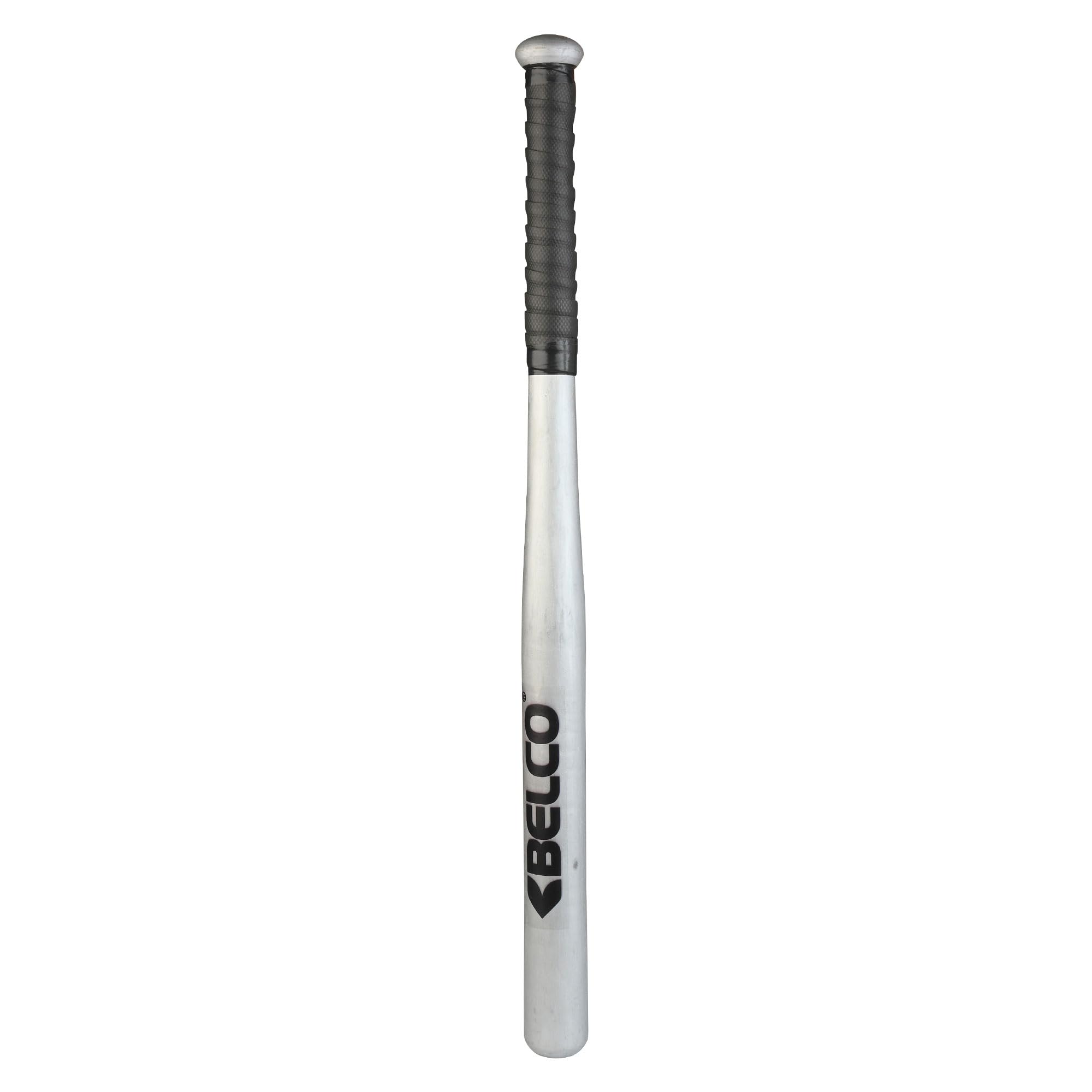BELCO Wooden Baseball bat - Heavy Duty Solid Sports basebat | Ideal for self Defence | Made in India Wooden Finish Easy to Carry-Wood Base Ball bat (Silver)-image-8