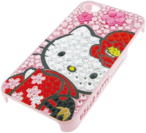 APPLE IPHONE 4 4S AT&T VERIZON SPRINT ORIGINAL SANRIO DIAMOND RHINESTONES KIMONO PINK CASE COVER PROTECTOR