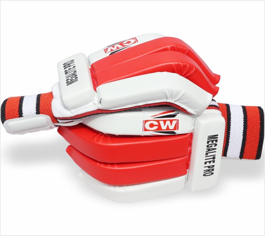CW Megalite Pro Cricket Gloves | Batting Pair | Breathable Junior Youth Men | Sports Practice Club Match Academy Tournament Training BL-image-8