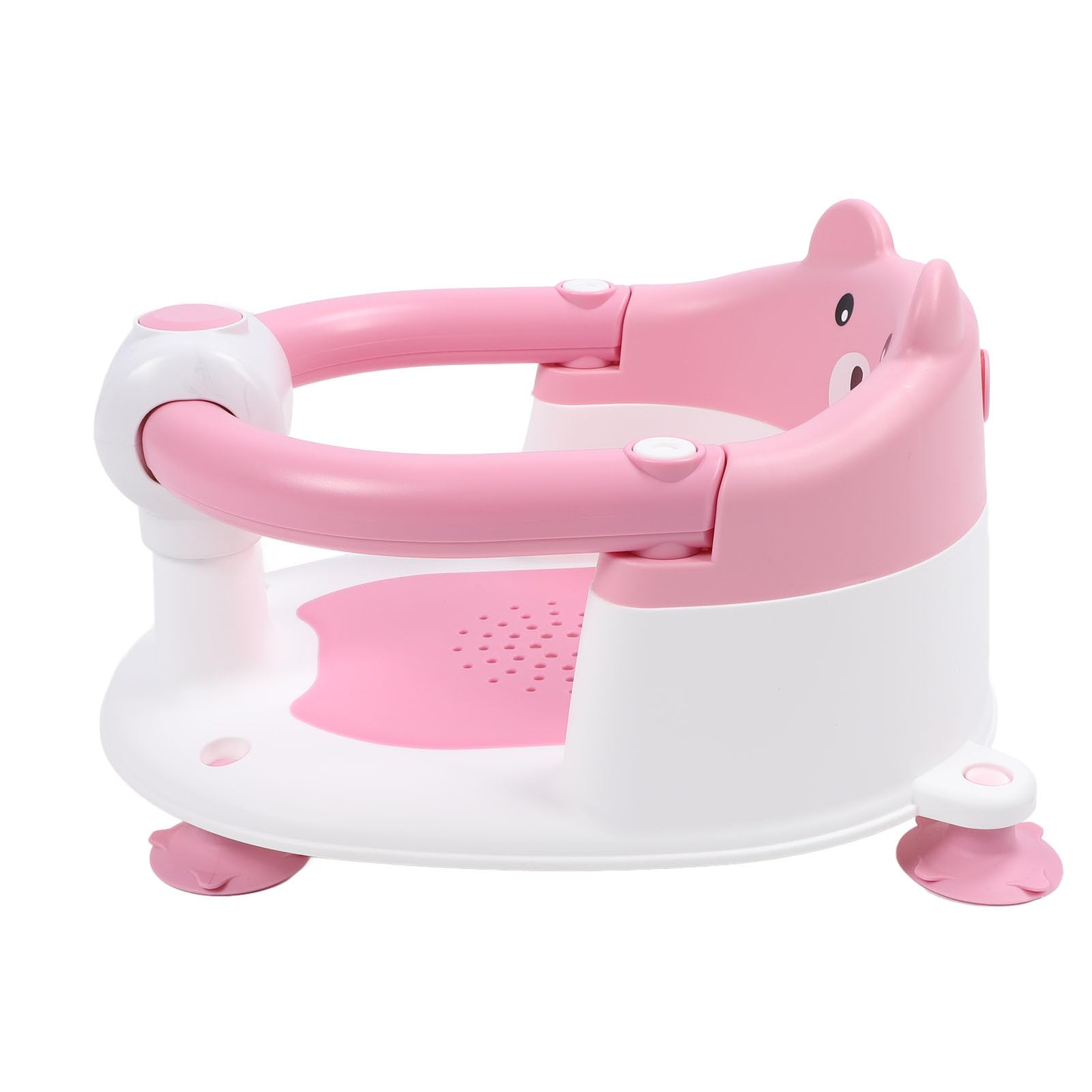 Generic Seggiolino da Bagnetto per Bambini da 6 Mesi in su, Sedia da Bagno Comoda e Antiscivolo di Sicurezza per Sedersi, Sedia da Bagno Ergonomica per Neonati e Neonati per il (PINK)