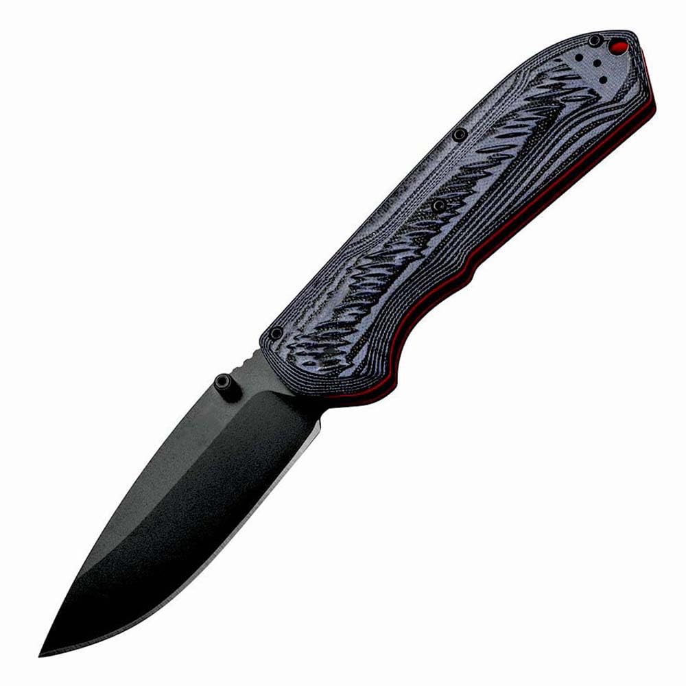 Klappmesser 8.5" Hochwertige Taschenmesser Robust aus edelstahl schwarzes G10, Outdoor Edc Messer Survival Jagdmesser, Tanto faltmesser, Tragbare camping messer, Scharfe klein Einhandmesser mit clip