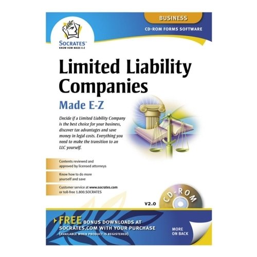 Socrates Media- LLC SOMSS4309 Limited Liability Companies Software- Includes Instructions