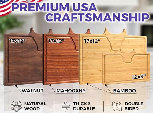 Tabla de Cortar Personalizada Straga Texas BBQ en Madera Grabada – Regalo para Hombres, Padre, Abuelo, Día del Padre, 4 de Julio, Fiesta al Aire Libre y Barbacoas – Hecho en EE.UU. miniatura 6